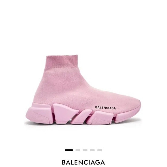 Balenciaga Shoes - BALENCIAGA SPEED.2 LT SNEAKER LIGHT PINK